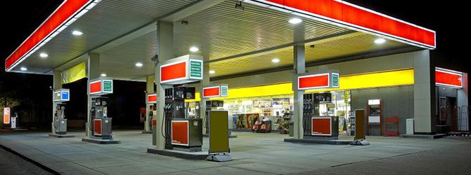 Gas Station Pressure Washing | ECO Technologies ETI Pressure Washing